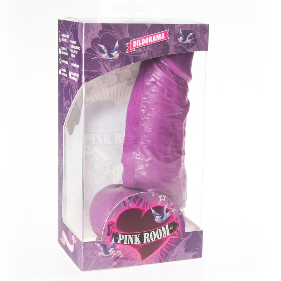 PINK ROOM - DAYAN DILDO REALÍSTICO LILA 17 CM