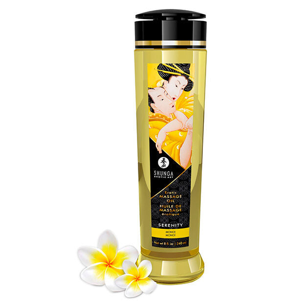 SHUNGA - ACEITE DE MASAJE ERÓTICO SERENITY 240 ML