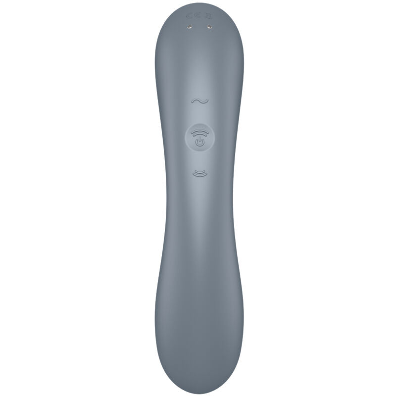 SATISFYER - CURVE TRINITY 1 AIR PULSE VIBRATION GRIS