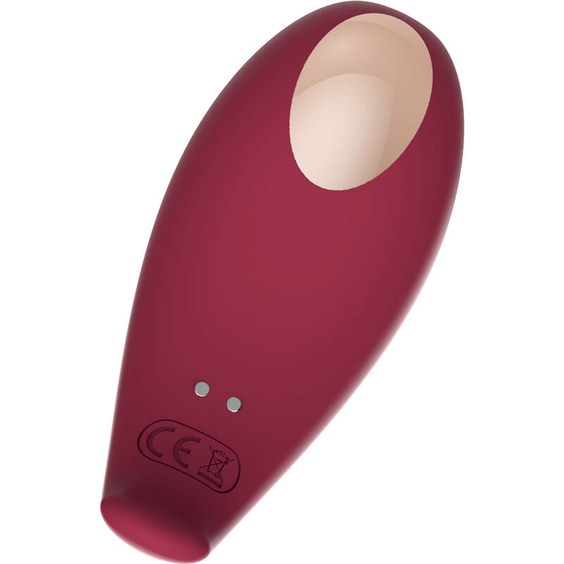 ADRIEN LASTIC - INSPIRATION SUCCIONADOR CLÍTORIS + HUEVO VIBRADOR ROJO - APP GRATUITA