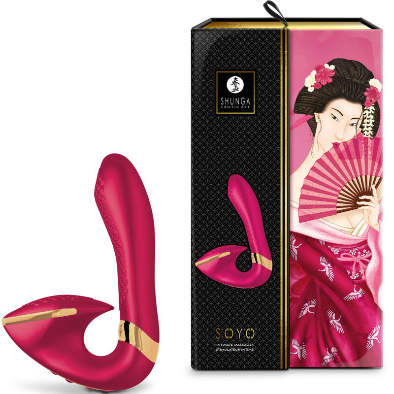 SHUNGA - SOYO MASAJEADOR ÍNTIMO FUCSIA