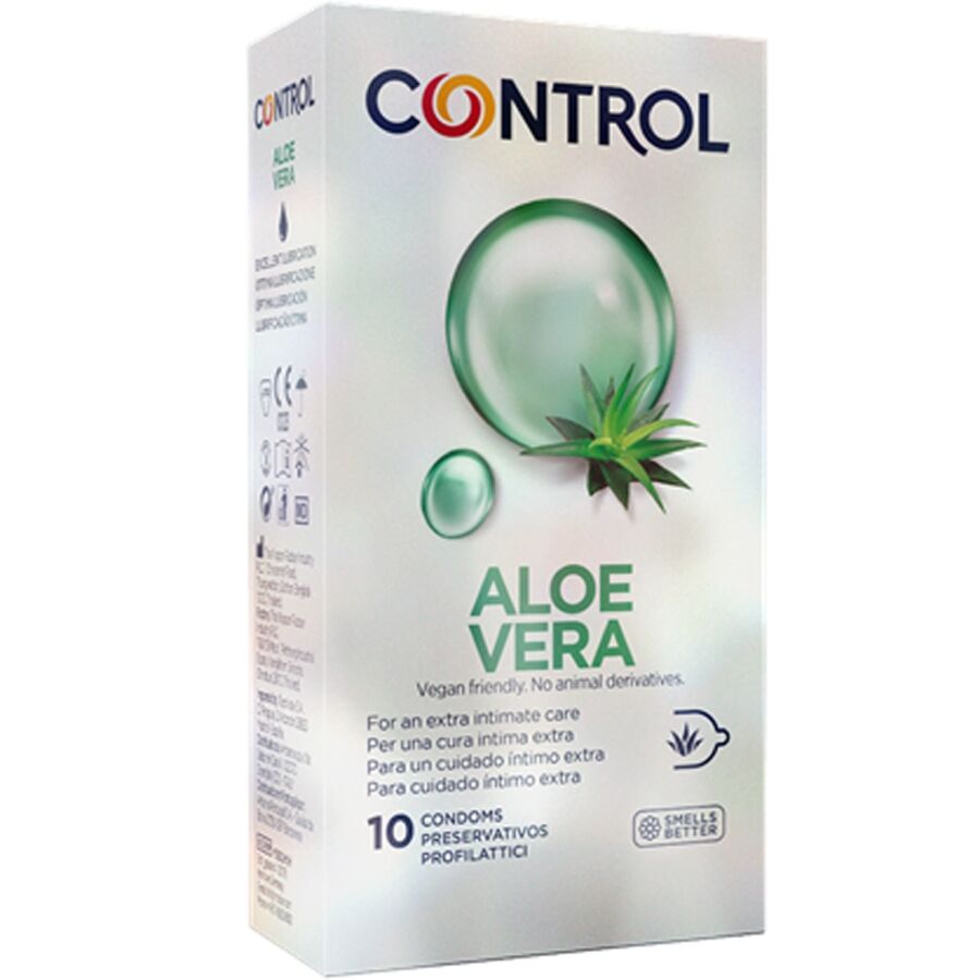 CONTROL - PRESERVATIVOS CON ALOE VERA 10 UNIDADES
