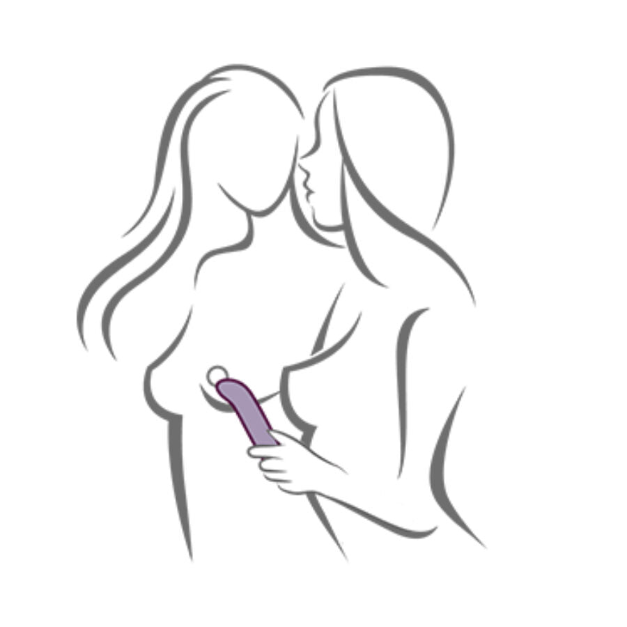 ROCKS- OFF - CHAIAMO G VIBRADOR G-SPOT MORADO