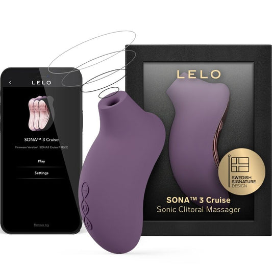 LELO - SONA 3 CRUISE MASAJEADOR SÓNICO DE CLÍTORIS VIOLETA