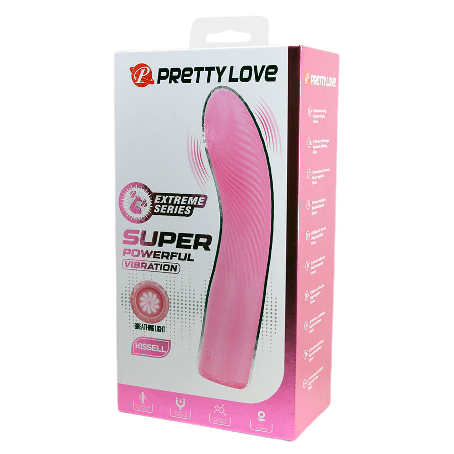 PRETTY LOVE - KISELL VIBRADOR PUNTO G ROSA