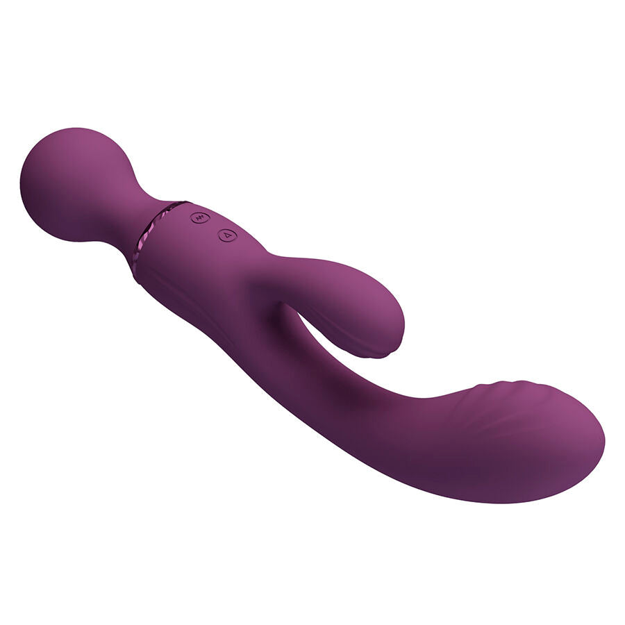 PRETTY LOVE - ALL ROUNDER VIBRADOR PUNTO G MORADO