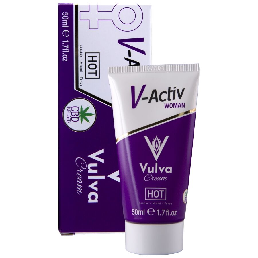 HOT - CREMA PARA VULVA CON CBD 50 ML