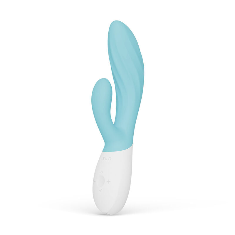 LELO - INA TWIST VIBRADOR RABBIT PUNTO G Y CLÍTORIS TURQUESA