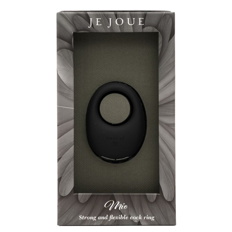 JE JOUE - MIO VIBRADOR RECARGABLE NEGRO CONTROL REMOTO