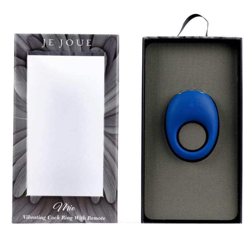 JE JOUE - MIO VIBRADOR RECARGABLE CONTROL REMOTO AZUL
