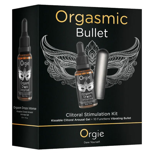 ORGIE - ORGASMIC BULLET KIT DE ESTIMULACIÓN CON BALA VIBRADORA