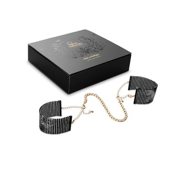 BIJOUX INDISCRETS - DÃSIR MÃTALLIQUE ESPOSAS MALLA METALICA NEGRA