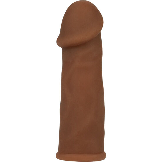 CALEXOTICS - FUTUROTIC FUNDA EXTENSIÓN PENE MARRÓN