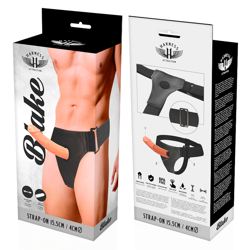 HARNESS ATTRACTION - ARNÉS  HUECO BLAKE 15.5 CM -O- 4 CM